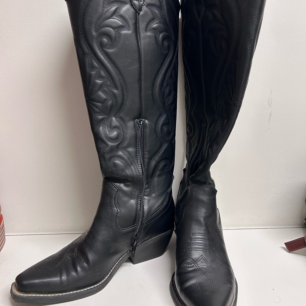 Target Black Women's Cowboy Boots